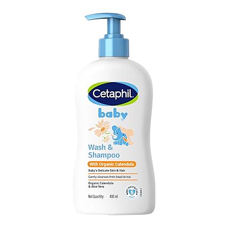 13.5-Oz Cetaphil Baby Wash & Shampoo w/ Organic Calendula