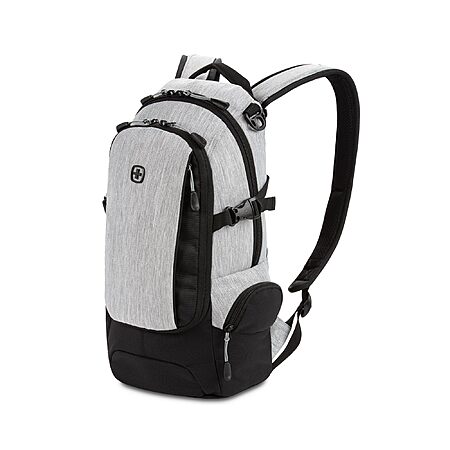 SwissGear City Pack 15.9L Backpack w/ Airflow Back Panel & Lay-Flat Organizer (Light Grey/Heather) $31.82 + Free Shipping w/ Prime or on $35+