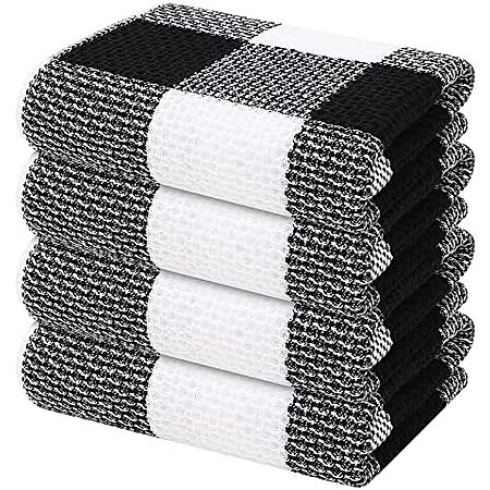 Mordimy Waffle Weave Kitchen Towels 4-Pack: Worth the $9.99?