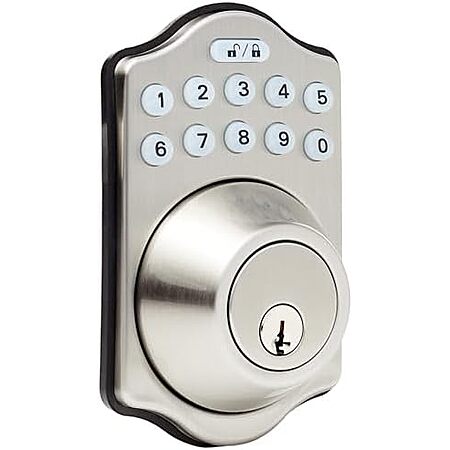 Amazon Basics Keypad Deadbolt with Auto Lock — Is $25 Worth It?