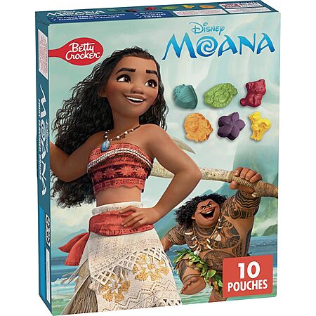 Betty Crocker Disney Moana Fruit Snacks 10-Count Deal on Amazon