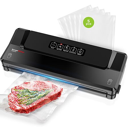 Bonsenkitchen Vacuum Sealer with External Port — $19.94 Deal Worth It?