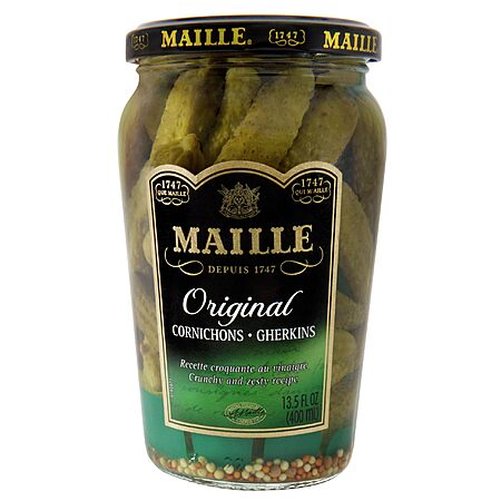 Select Accts[AC,S&S] 13.5 oz Maille Pickles Cornichons Original The perfect cornichon $3.11 + Free S&H w/ Prime or $35+