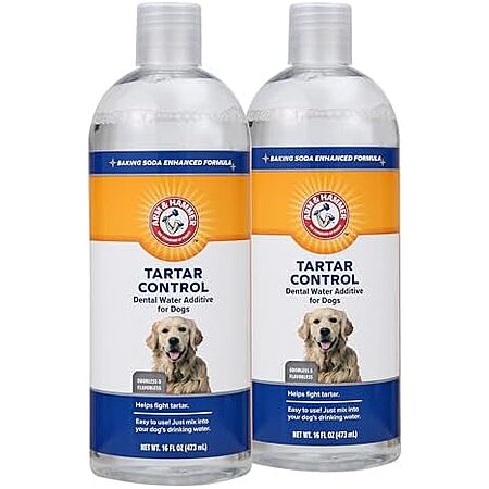 2-Pk 16-Oz Arm & Hammer Clinical Care Dental Rinse for Adult Dogs