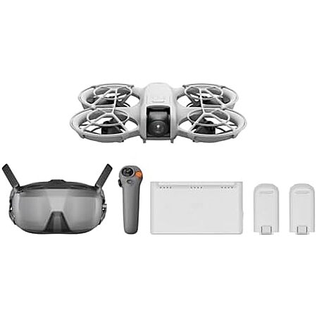 DJI Neo 4K Mini Drone Motion Fly More Combo w/ Goggles N3, 3x Batteries