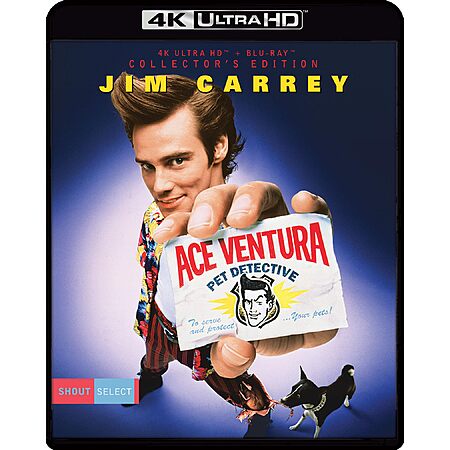 Ace Ventura: Pet Detective - Collector's Edition 4K Ultra HD + Blu-ray $23.99 Amazon.com
