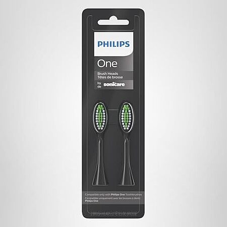 Philips One by Sonicare Replacement Brush Heads 2-Pack Deal