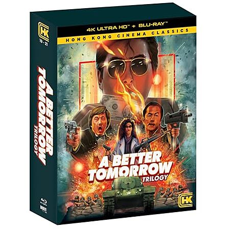 A Better Tomorrow Trilogy (4K Ultra HD + Blu-ray)