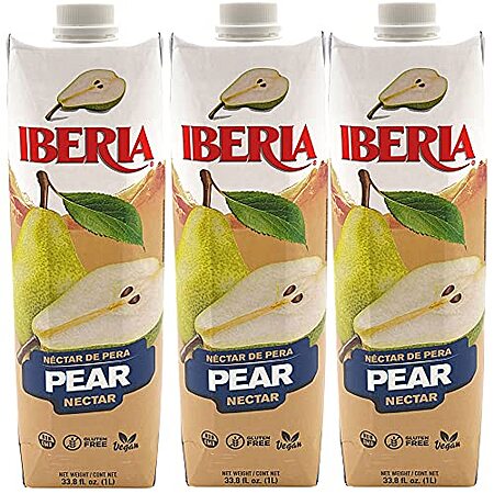3-Pack Iberia Pear Nectar 33.8 Oz: Is the $4.55 Deal Worth It?