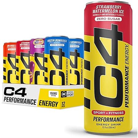 12-Pack 12-Oz C4 Energy Drinks (C4 Energy x POPSICLE™ Variety Pack) at Amazon (91.6￠ each)