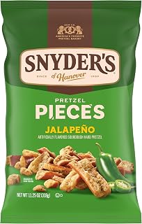 $2.17 or less S&S SNYDERS 11.25 Pretzel Pieces Bag, choice of 4 Flavors